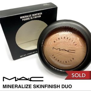 MAC Mineralize Skinfinish Duo Medium Natural and Shimmer BNIB Discontinued